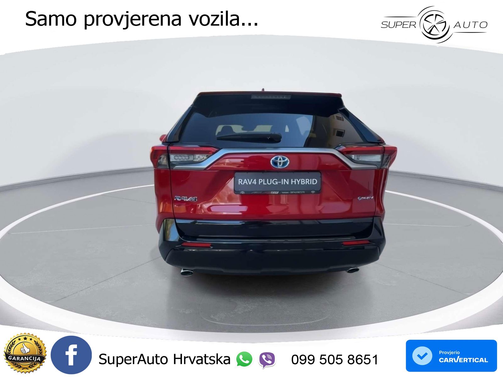 Toyota RAV4 2.5 (306 KS) Hybrid AWD-i eCVT LED+GR SJED+ACC