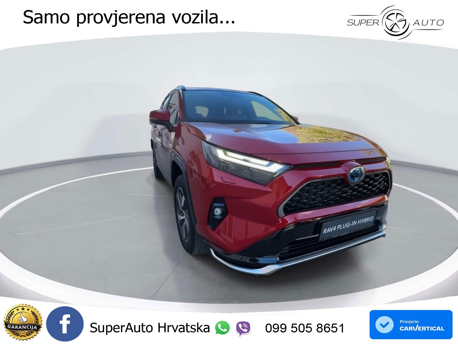 Toyota RAV4 2.5 (306 KS) Hybrid AWD-i eCVT LED+GR SJED+ACC