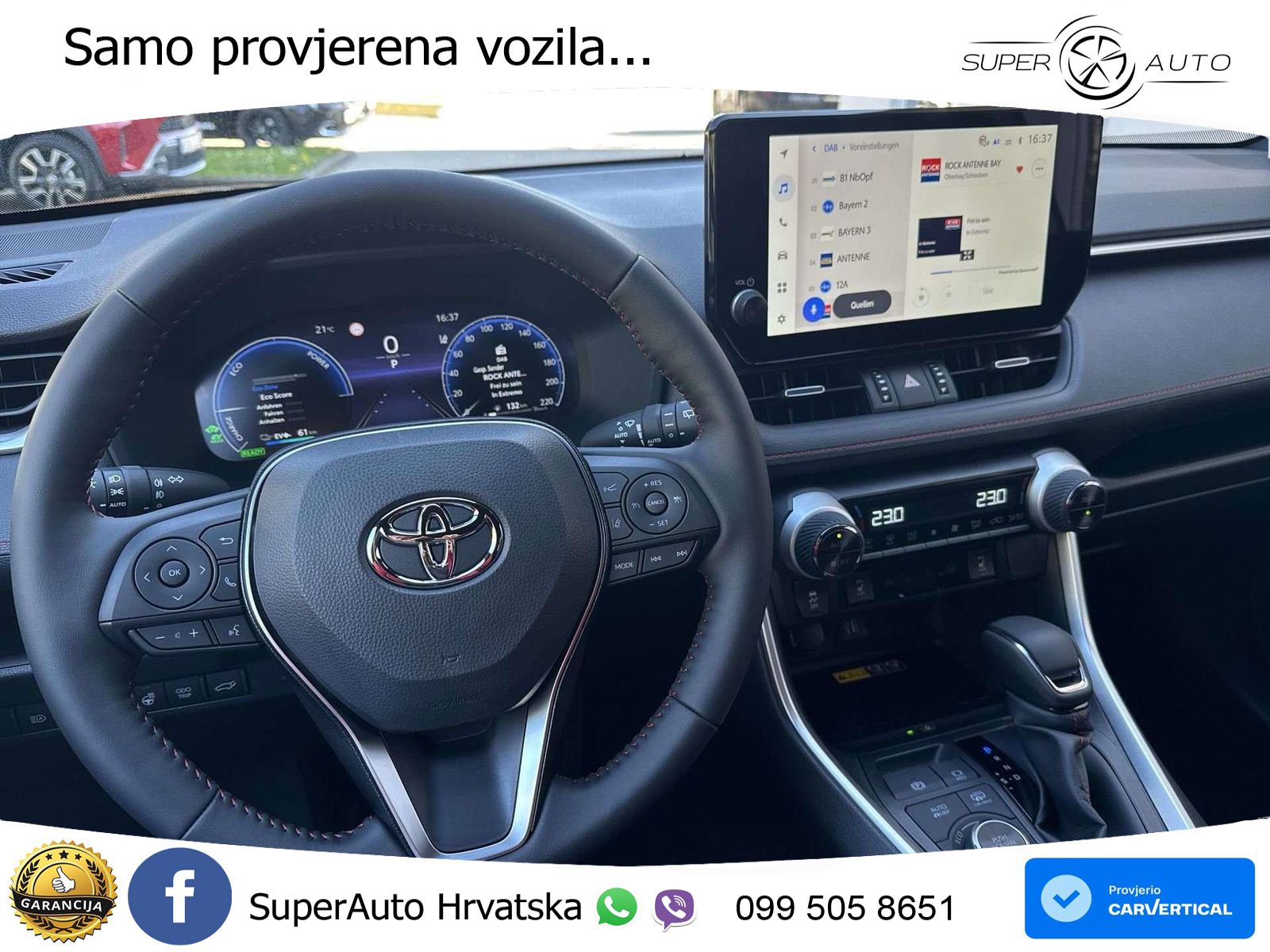 Toyota RAV4 2.5 (306 KS) Hybrid AWD-i eCVT LED+GR SJED+ACC