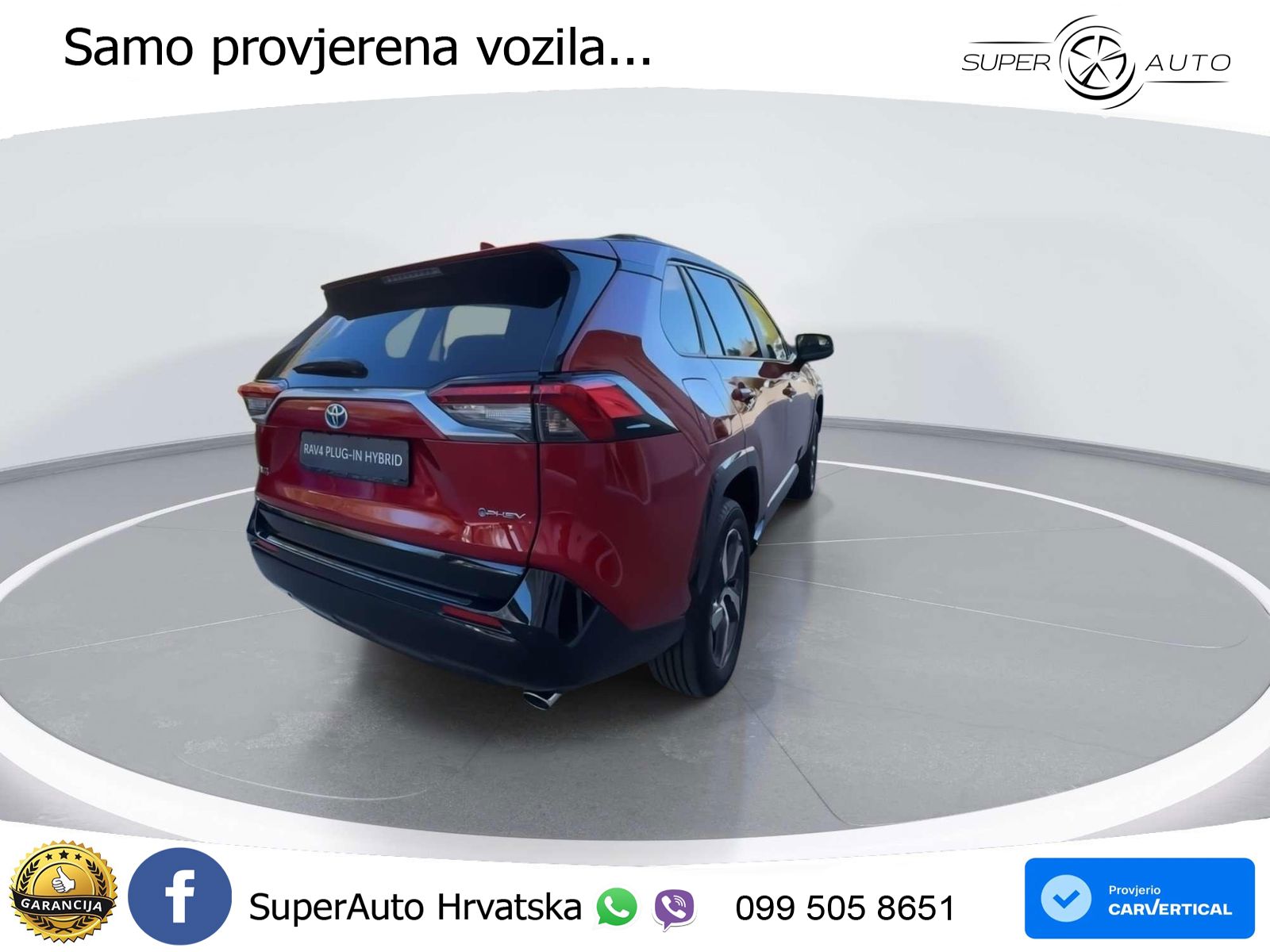 Toyota RAV4 2.5 (306 KS) Hybrid AWD-i eCVT LED+GR SJED+ACC