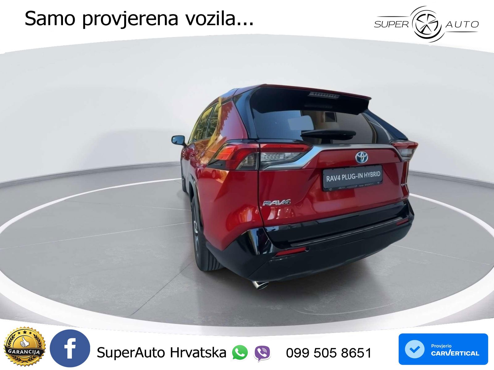 Toyota RAV4 2.5 (306 KS) Hybrid AWD-i eCVT LED+GR SJED+ACC