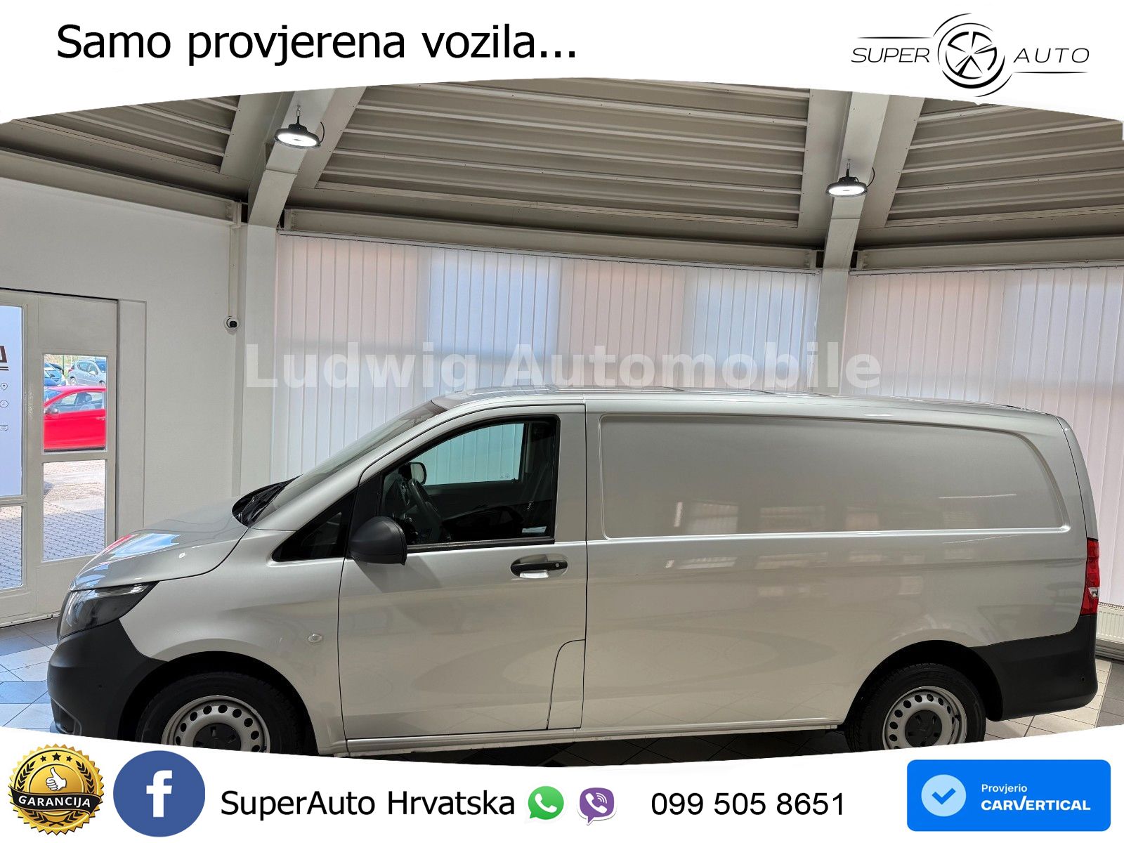 Mercedes-Benz Vito Kasten 116 CDI lang/1.Hand/3-Sitze/DAB 163 KS