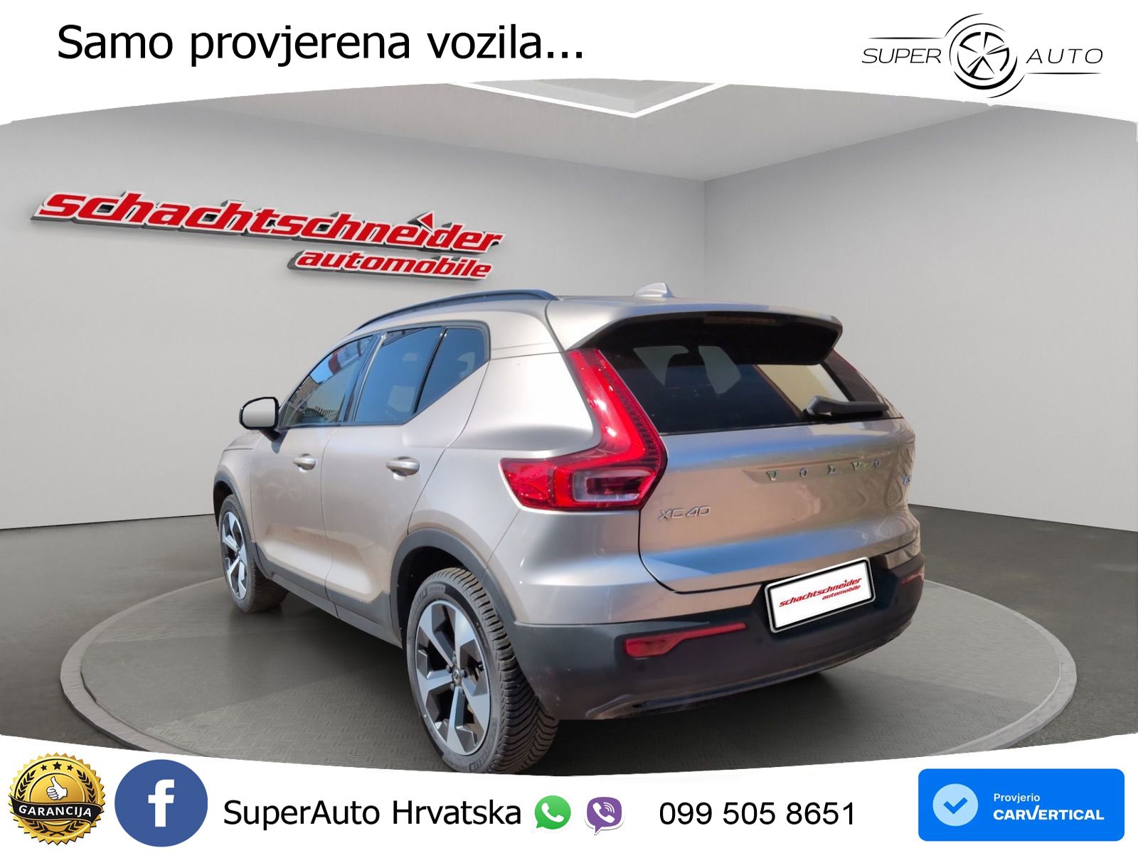 Volvo XC40 2.0 B3 163 KS Automatic LED+GR SJED+ACC