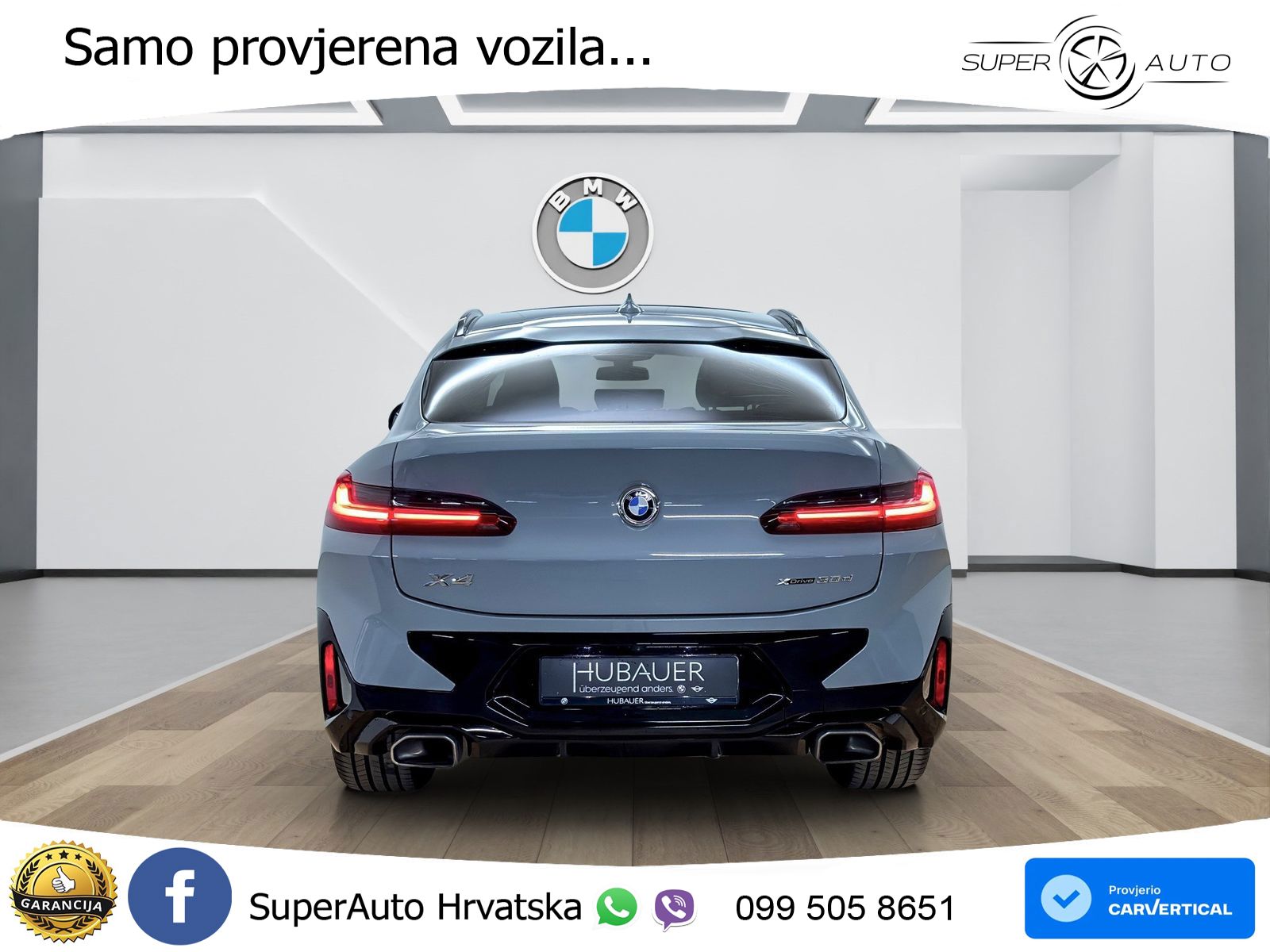 BMW X4 30d (286 KS) xDrive Steptronic M Sport LED+GR SJED+ACC