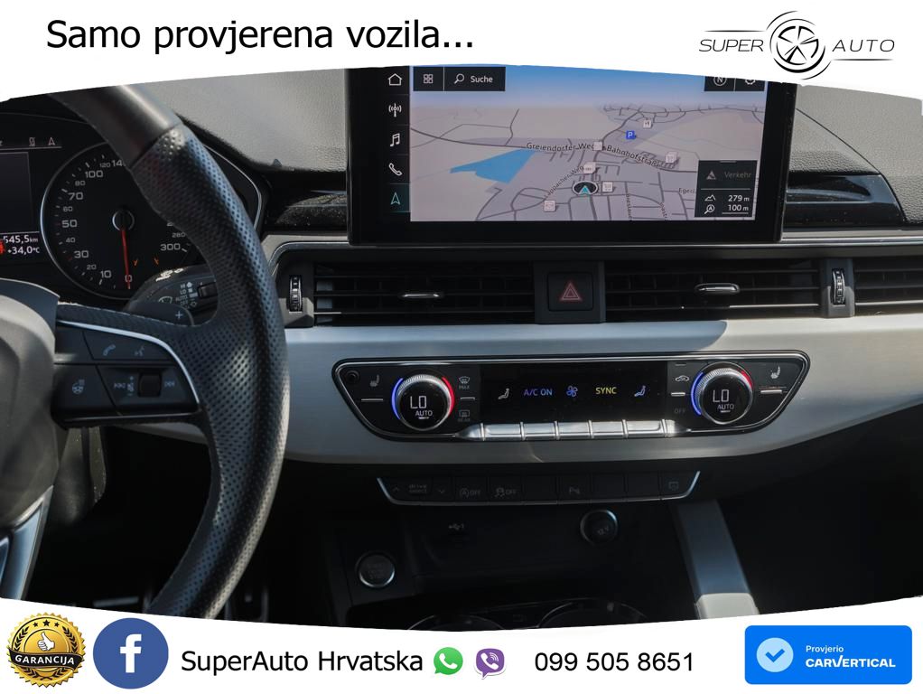 Audi A5 Sportback 40 TDI (204 KS) quattro S tronic S line MATRIX+GR SJED+KAM