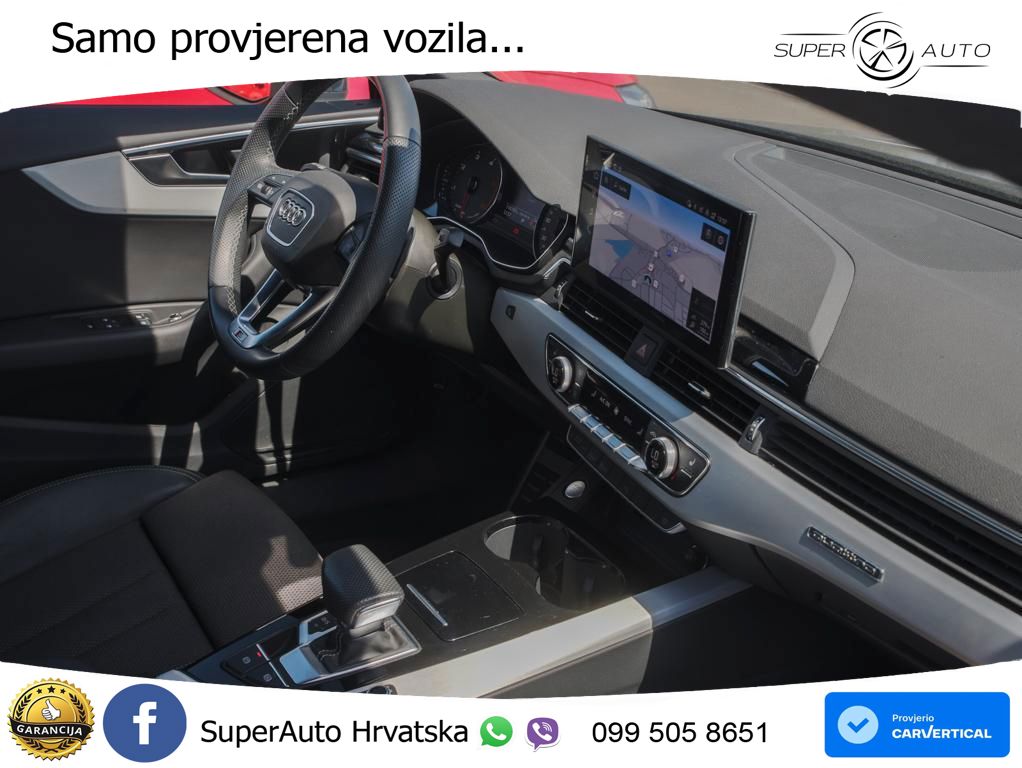 Audi A5 Sportback 40 TDI (204 KS) quattro S tronic S line MATRIX+GR SJED+KAM