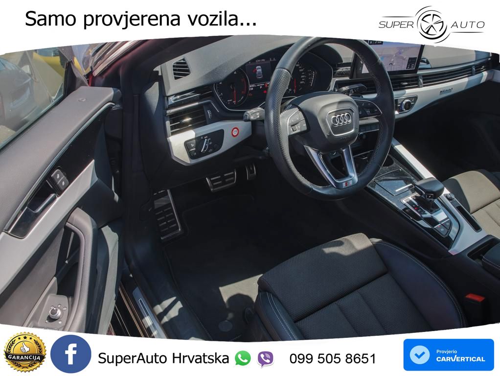 Audi A5 Sportback 40 TDI (204 KS) quattro S tronic S line MATRIX+GR SJED+KAM