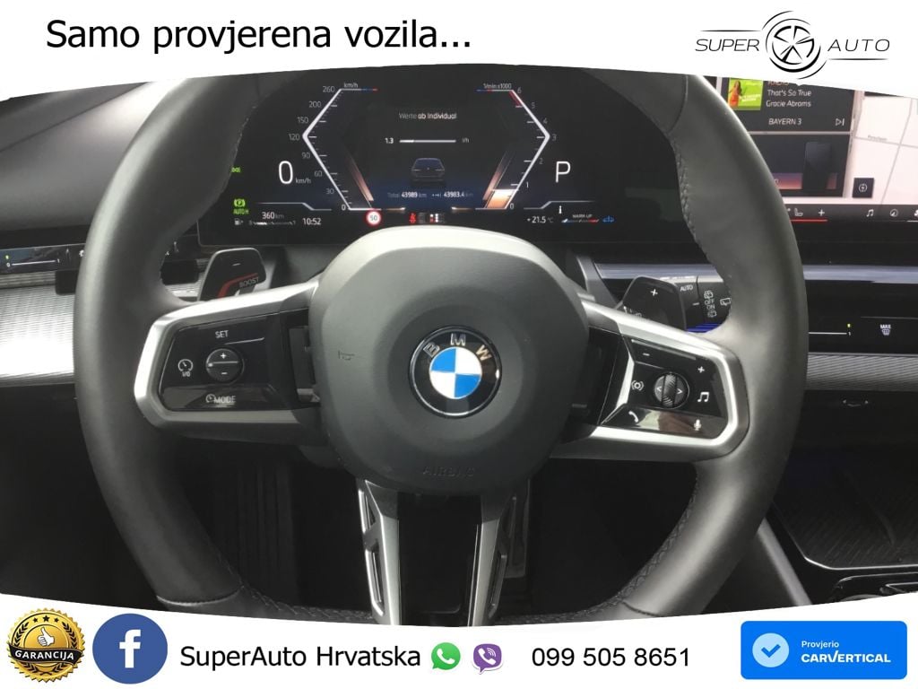 BMW 520d Touring (197 KS) xDrive Steptronic M Sport