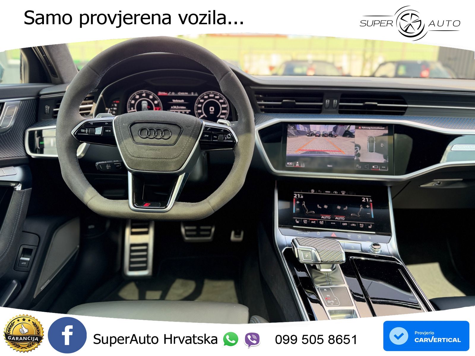 Audi RS6 Avant 4.0 TFSI V8 performance (630 KS)  quattro tiptronic LED+GR SJED+ACC