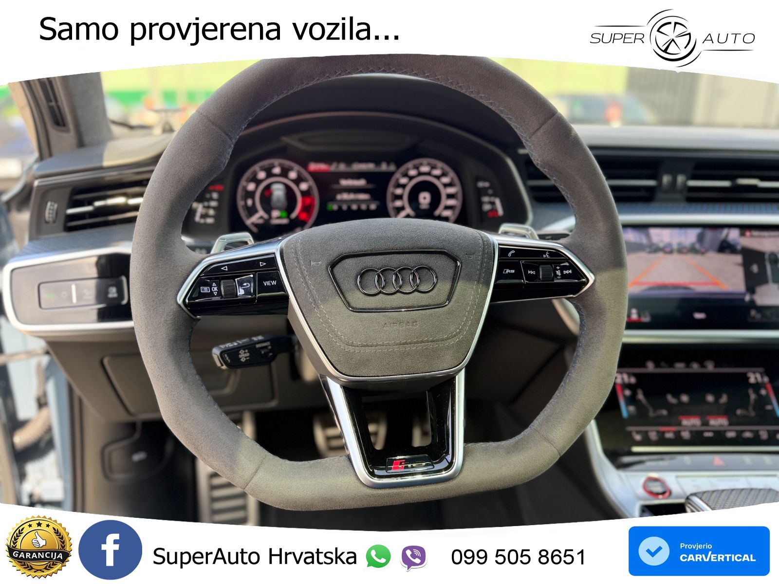 Audi RS6 Avant 4.0 TFSI V8 performance (630 KS)  quattro tiptronic LED+GR SJED+ACC