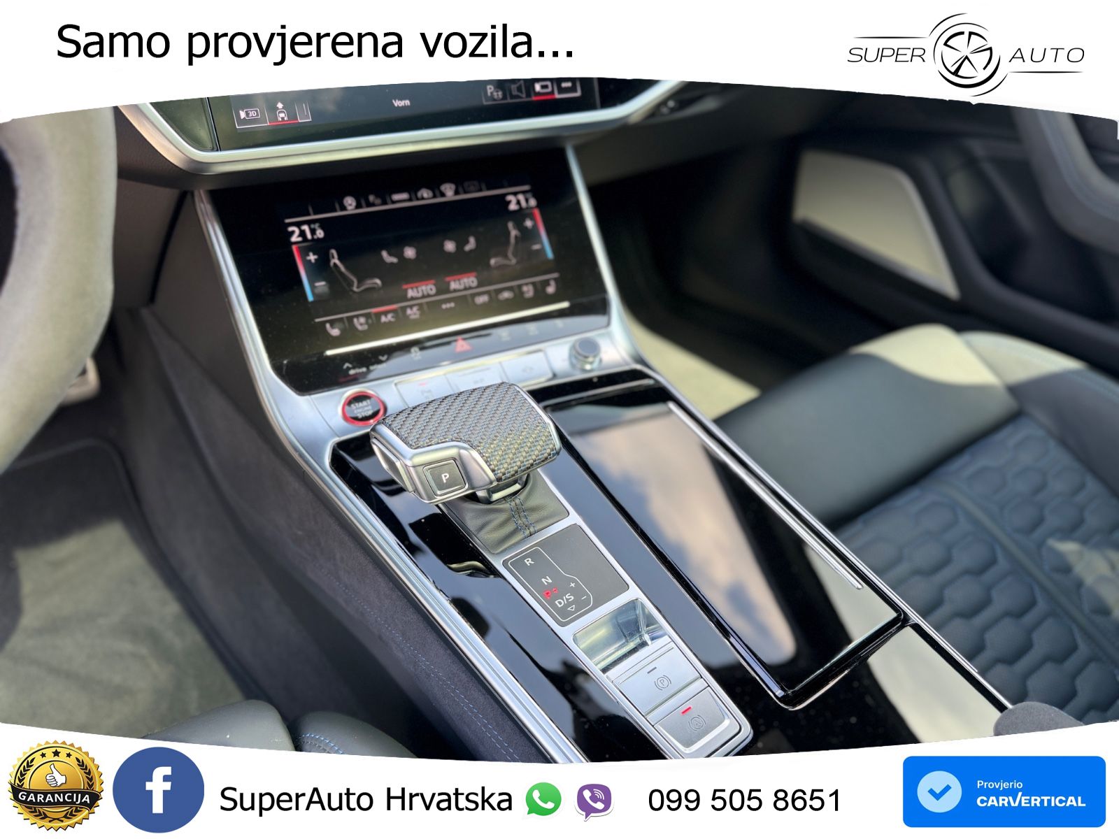 Audi RS6 Avant 4.0 TFSI V8 performance (630 KS)  quattro tiptronic LED+GR SJED+ACC