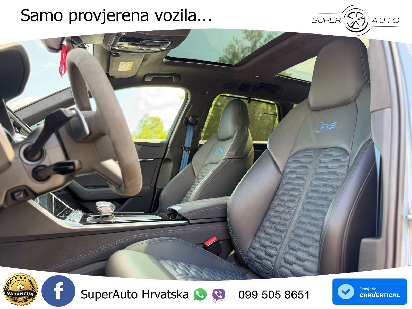 Audi RS6 Avant 4.0 TFSI V8 performance (630 KS)  quattro tiptronic LED+GR SJED+ACC