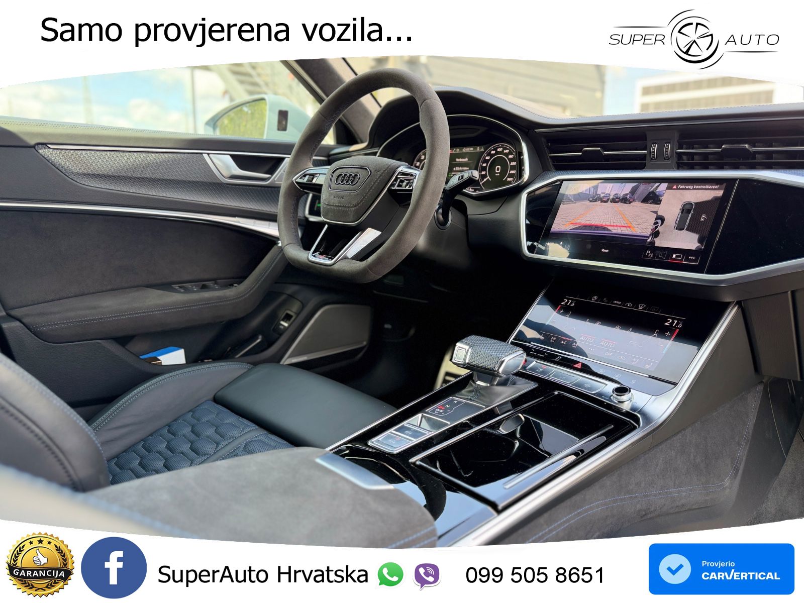 Audi RS6 Avant 4.0 TFSI V8 performance (630 KS)  quattro tiptronic LED+GR SJED+ACC