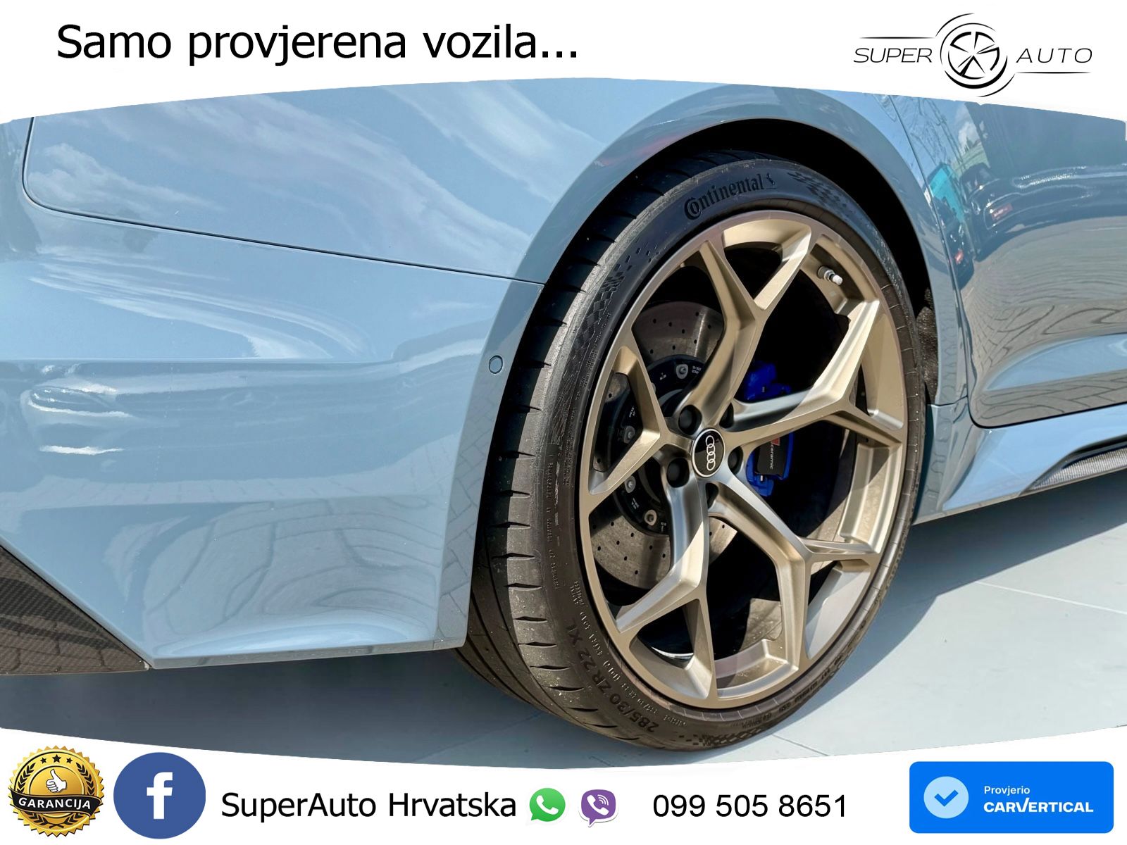 Audi RS6 Avant 4.0 TFSI V8 performance (630 KS)  quattro tiptronic LED+GR SJED+ACC