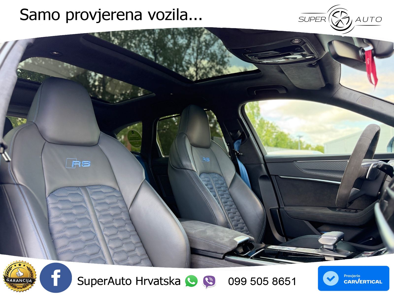Audi RS6 Avant 4.0 TFSI V8 performance (630 KS)  quattro tiptronic LED+GR SJED+ACC