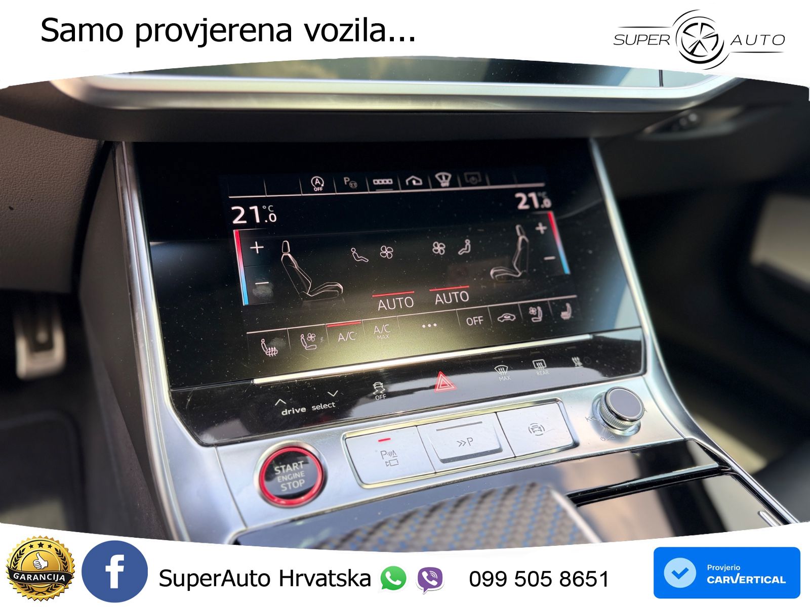 Audi RS6 Avant 4.0 TFSI V8 performance (630 KS)  quattro tiptronic LED+GR SJED+ACC