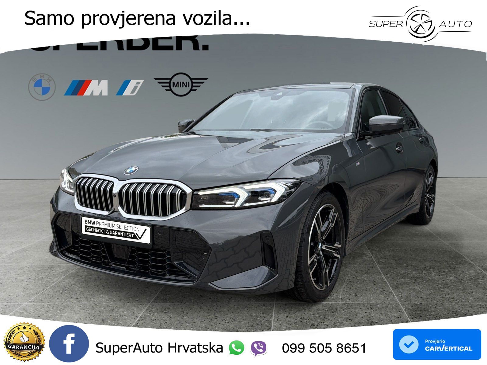 BMW 320i (184 KS) Steptronic M Sport LED+GR SJED+ACC