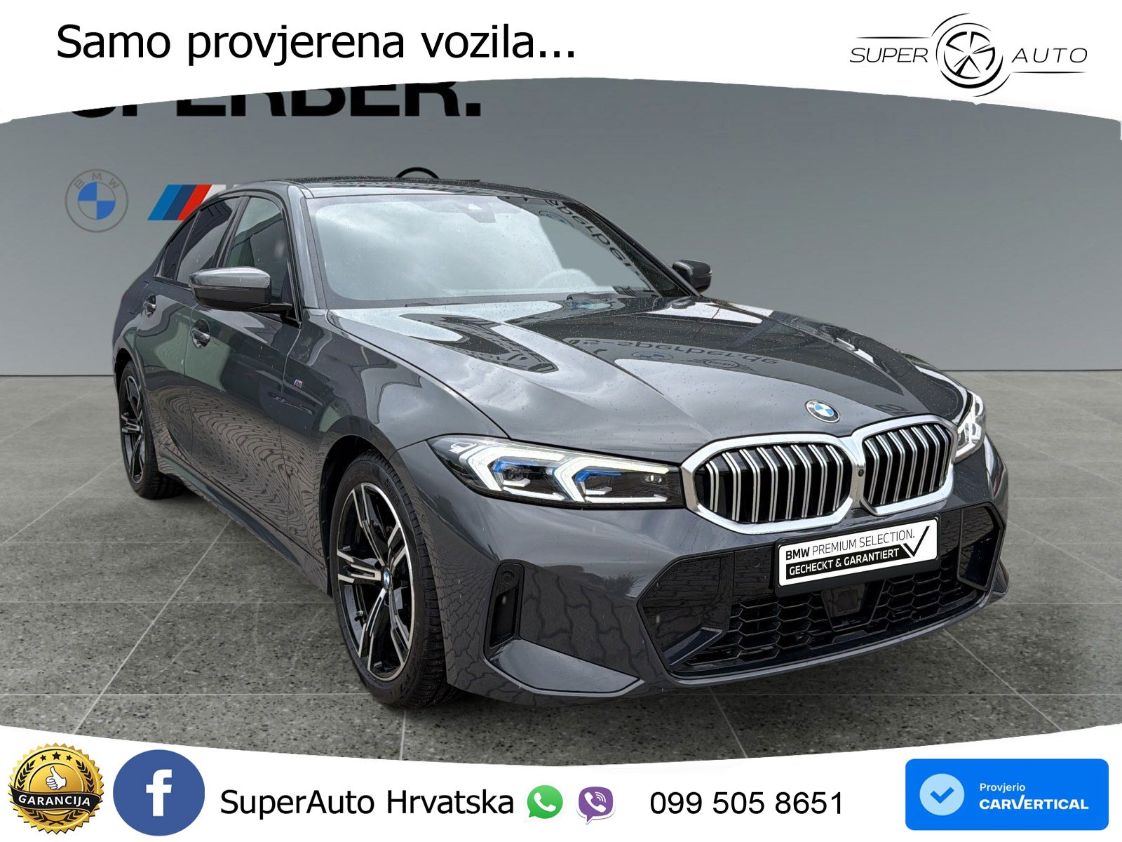 BMW 320i (184 KS) Steptronic M Sport LED+GR SJED+ACC