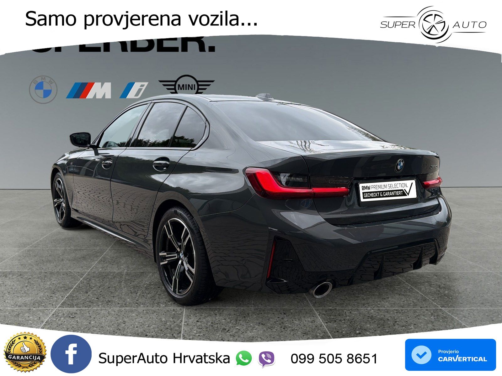 BMW 320i (184 KS) Steptronic M Sport LED+GR SJED+ACC
