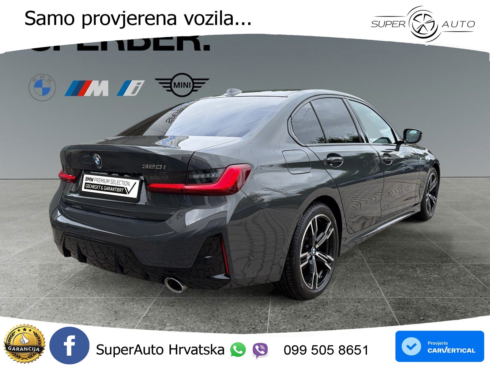 BMW 320i (184 KS) Steptronic M Sport LED+GR SJED+ACC