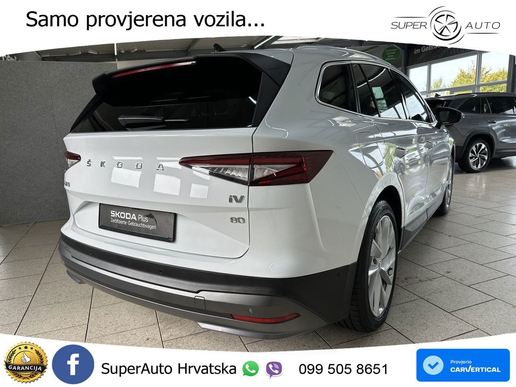 Škoda Enyaq iV 80 82 kWh (204 KS) Loft LED+GR SJED+ACC
