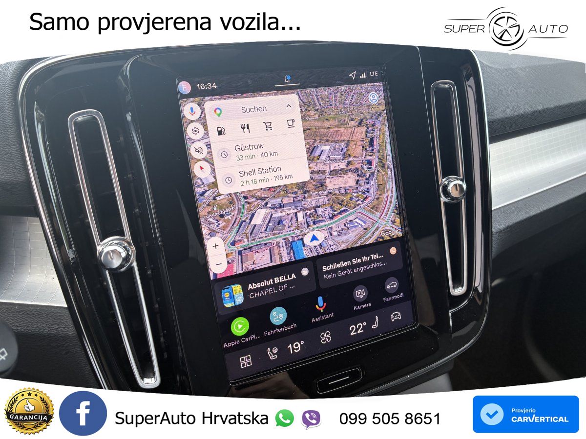 Volvo XC40 2.0 B3 163 KS Automatic LED+GR SJED+ACC