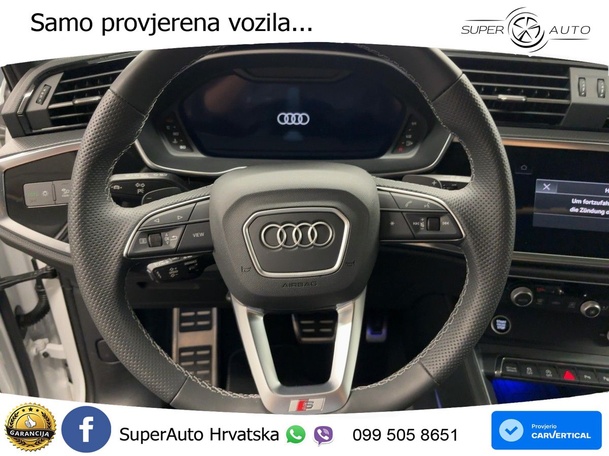 Audi Q3 40 TDI (193 KS) quattro S tronic S line LED+GR SJED+ACC