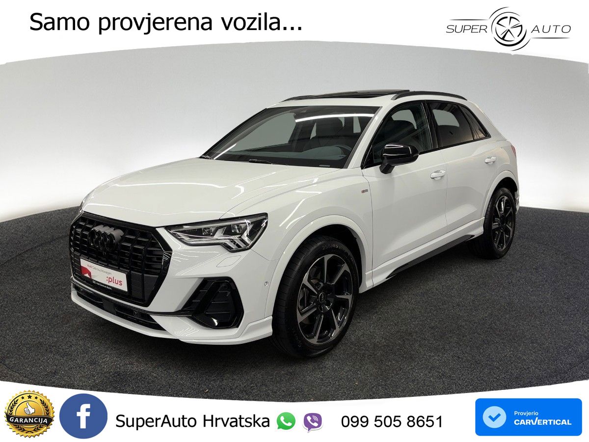 Audi Q3 40 TDI (193 KS) quattro S tronic S line LED+GR SJED+ACC