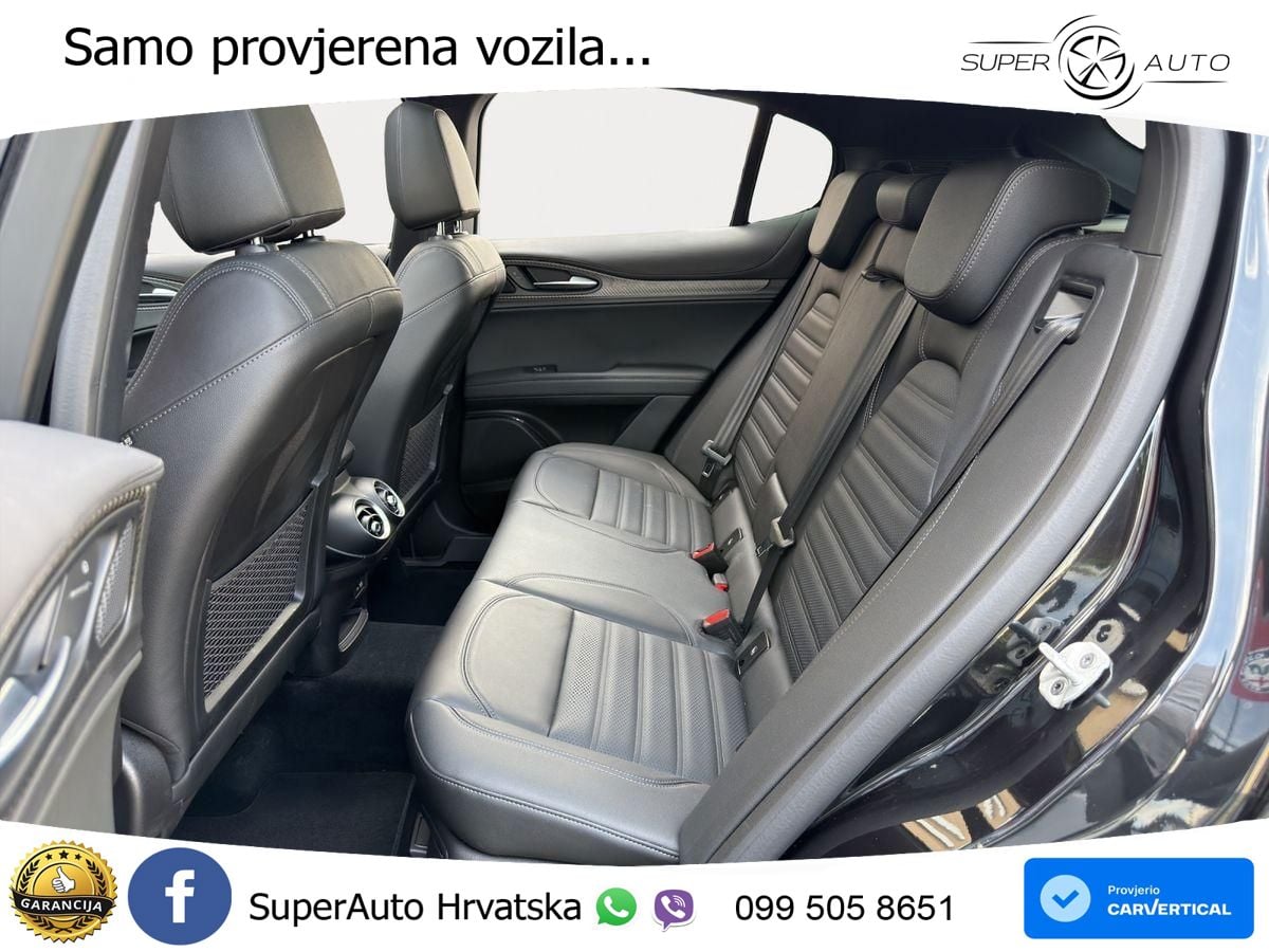 Alfa Romeo Stelvio Quadrifoglio 2.9 V6 Bi-Turbo (520 KS) Q4 Automatic LED+GR SJED+ACC