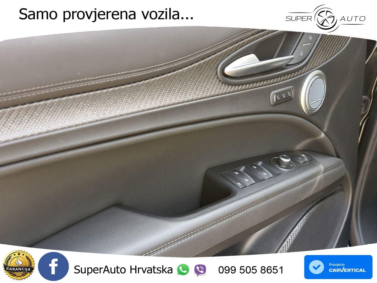 Alfa Romeo Stelvio Quadrifoglio 2.9 V6 Bi-Turbo (520 KS) Q4 Automatic LED+GR SJED+ACC