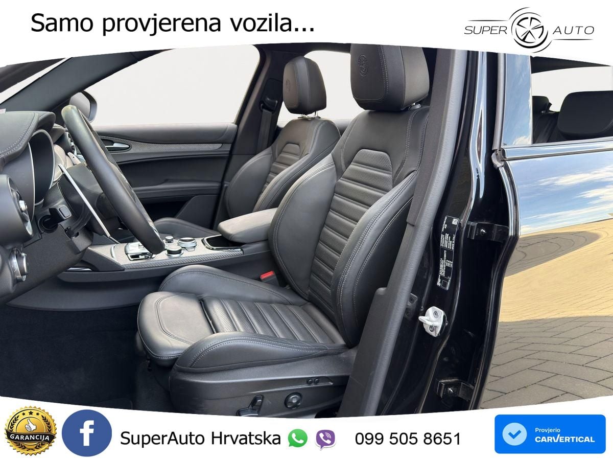 Alfa Romeo Stelvio Quadrifoglio 2.9 V6 Bi-Turbo (520 KS) Q4 Automatic LED+GR SJED+ACC