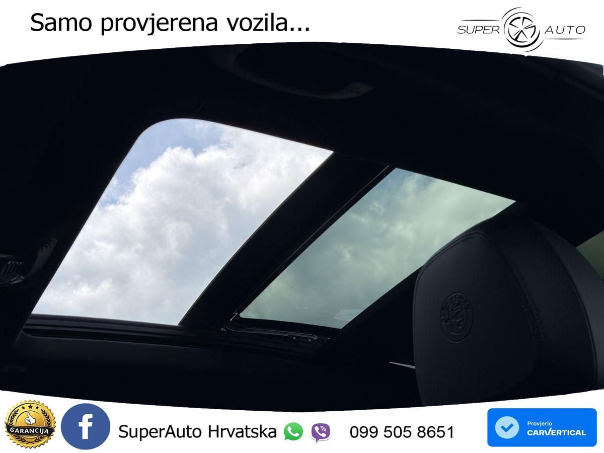 Alfa Romeo Stelvio Quadrifoglio 2.9 V6 Bi-Turbo (520 KS) Q4 Automatic LED+GR SJED+ACC