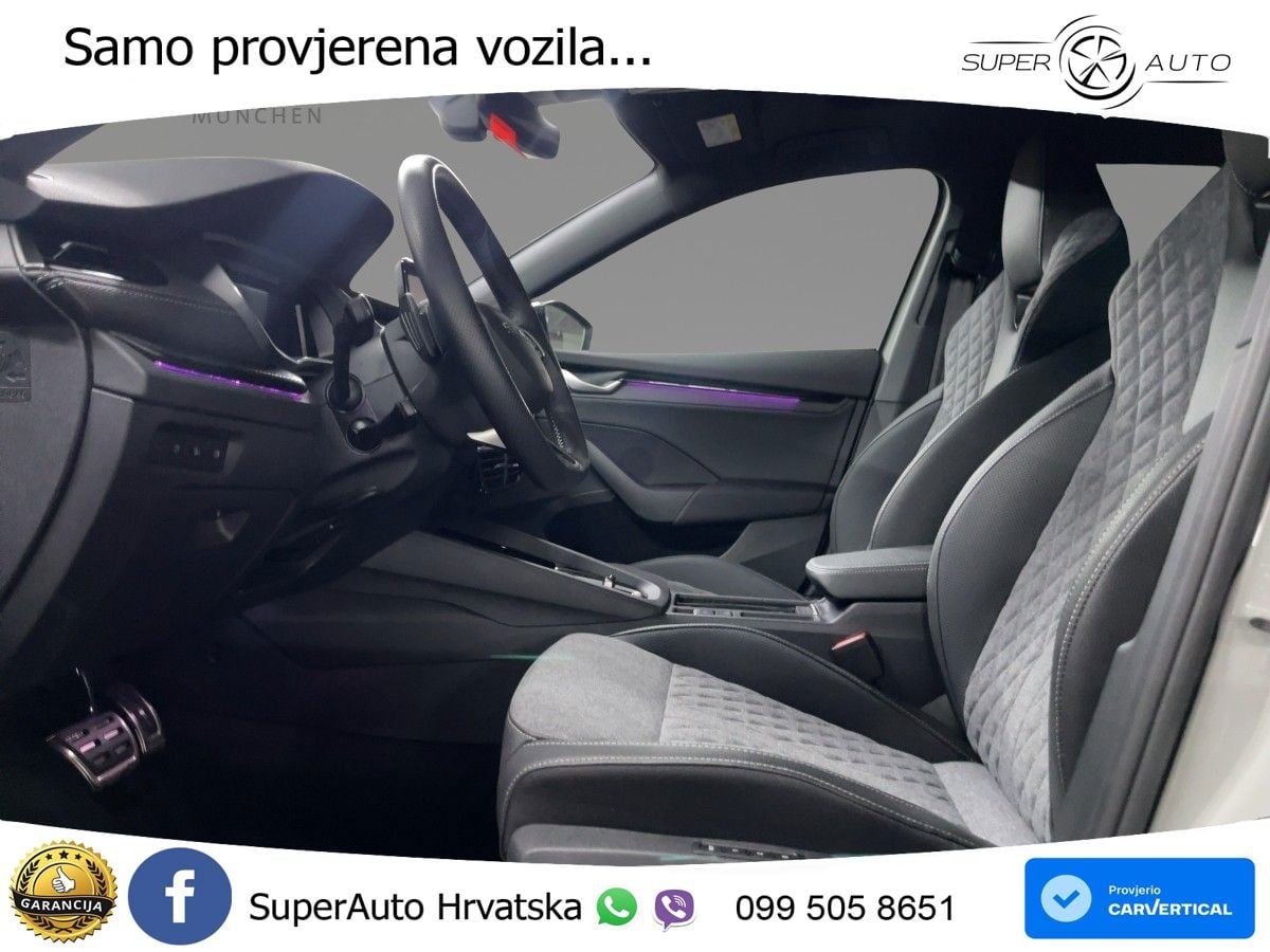Škoda Octavia Combi 2.0 TSI (204 KS) 4x4 DSG SportLine LED+GR SJED+ACC