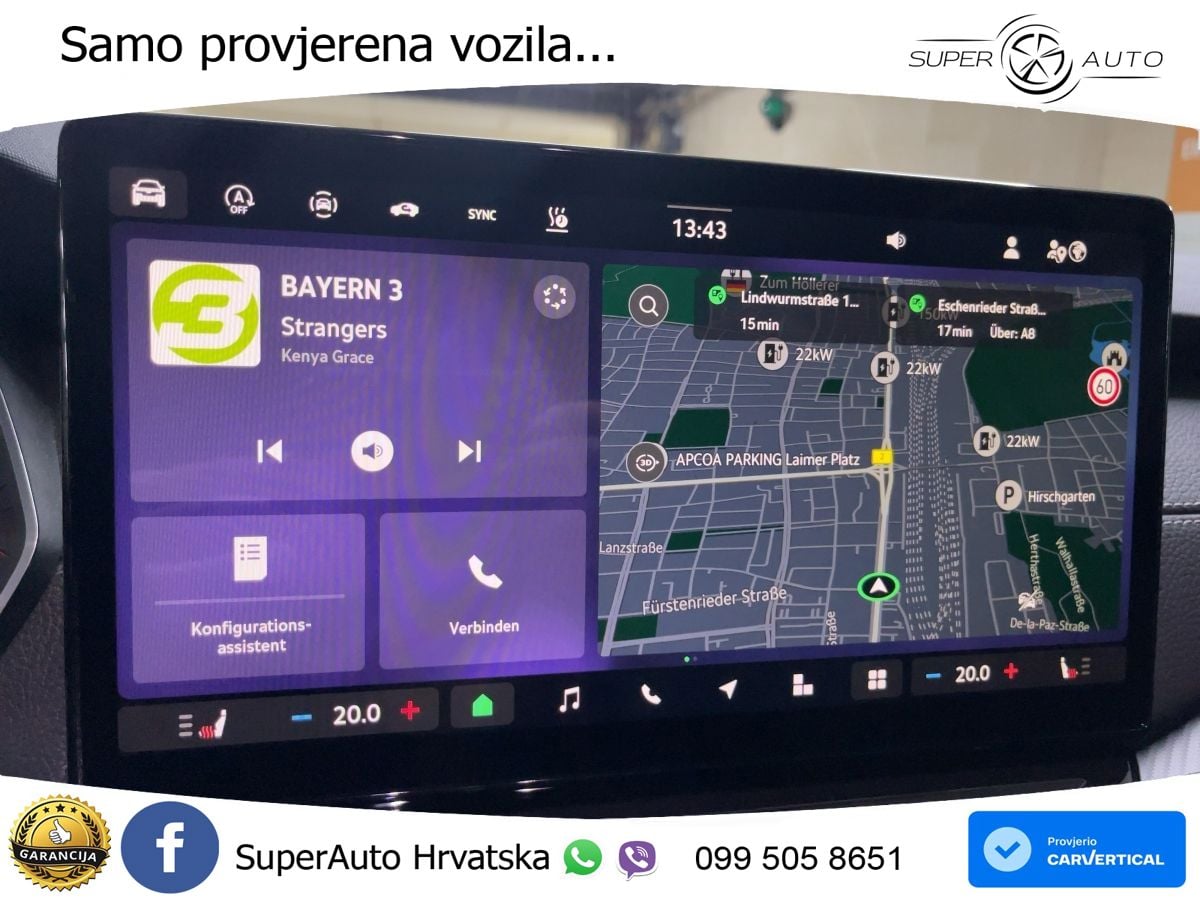 Škoda Octavia Combi 2.0 TSI (204 KS) 4x4 DSG SportLine LED+GR SJED+ACC