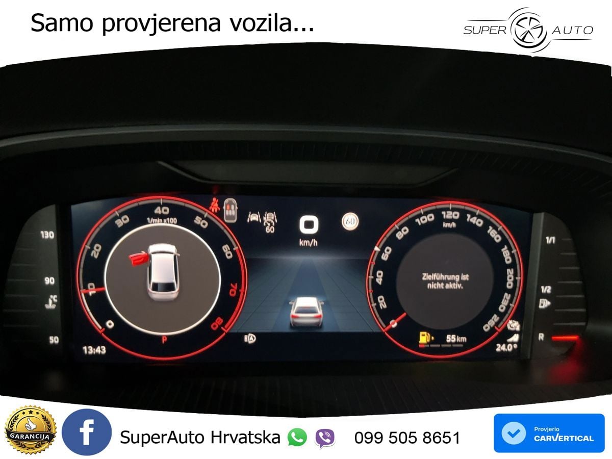 Škoda Octavia Combi 2.0 TSI (204 KS) 4x4 DSG SportLine LED+GR SJED+ACC