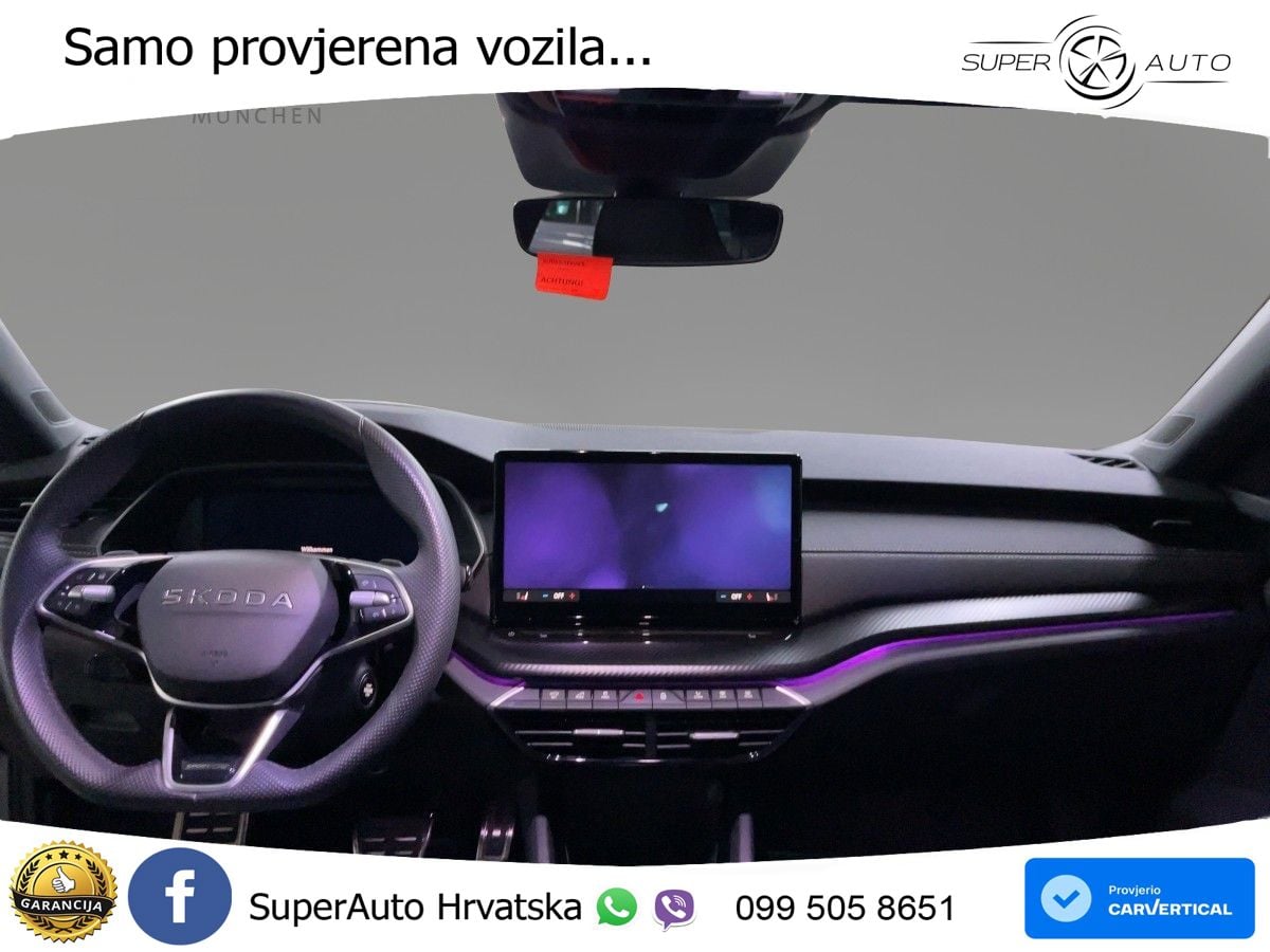 Škoda Octavia Combi 2.0 TSI (204 KS) 4x4 DSG SportLine LED+GR SJED+ACC