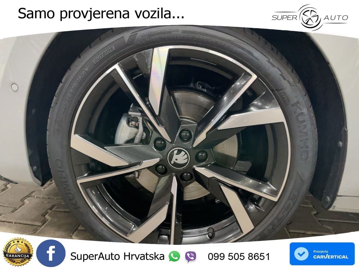 Škoda Octavia Combi 2.0 TSI (204 KS) 4x4 DSG SportLine LED+GR SJED+ACC