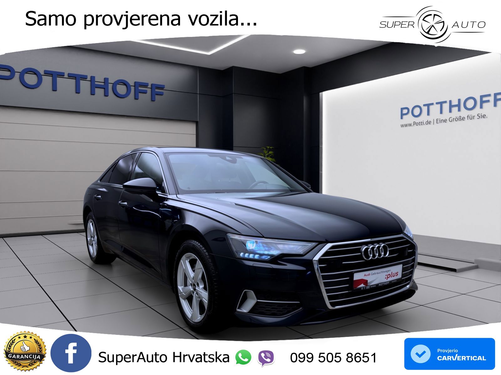 Audi A6 40 TDI (204 KS) S tronic LED+GR SJED+ACC