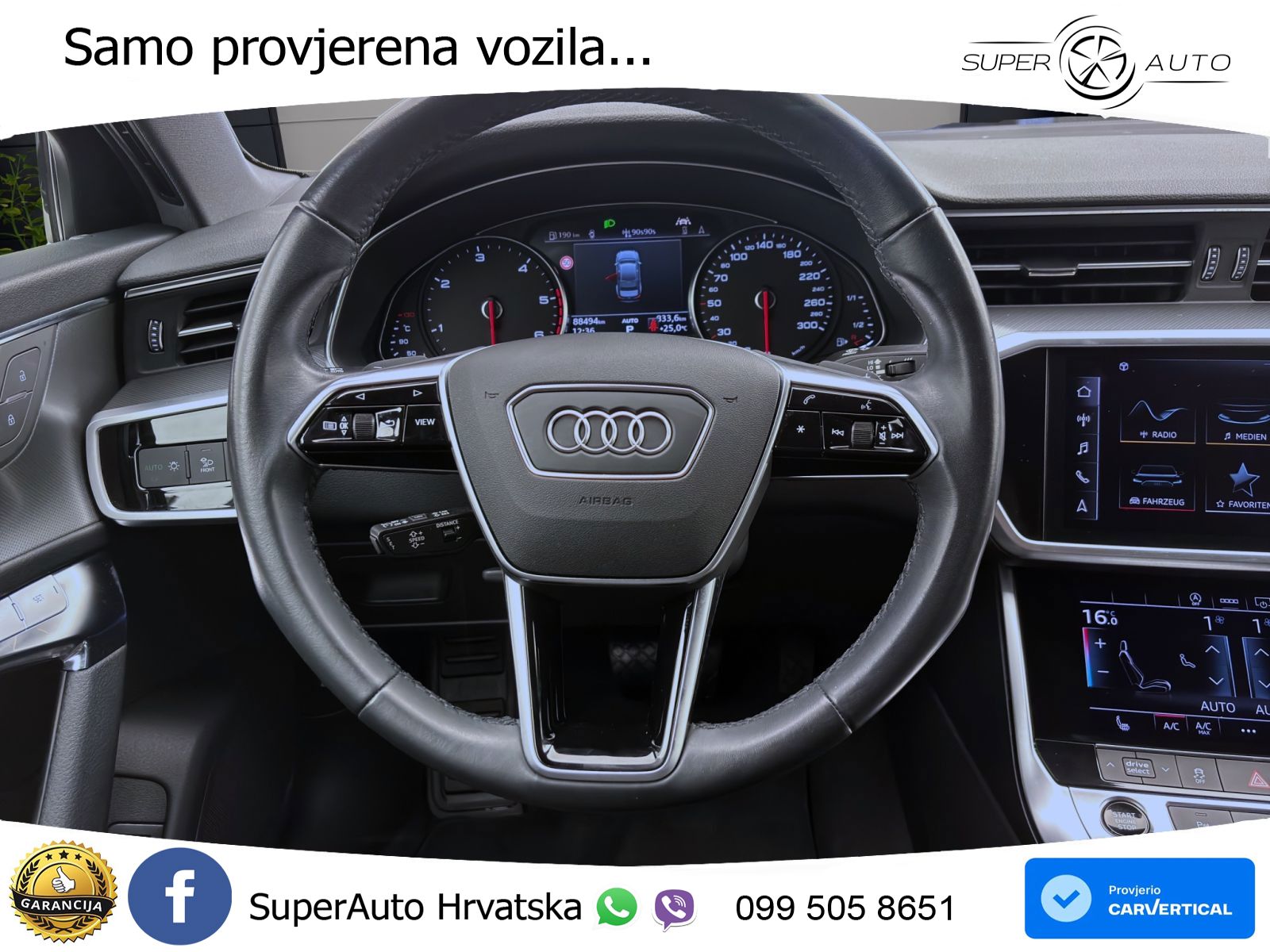 Audi A6 40 TDI (204 KS) S tronic LED+GR SJED+ACC
