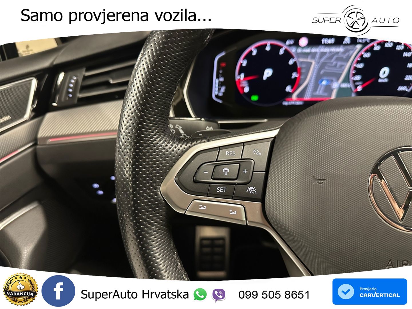 Volkswagen Passat Variant 2.0 TSI (190 KS) DSG R-Line LED+GR SJED+ACC