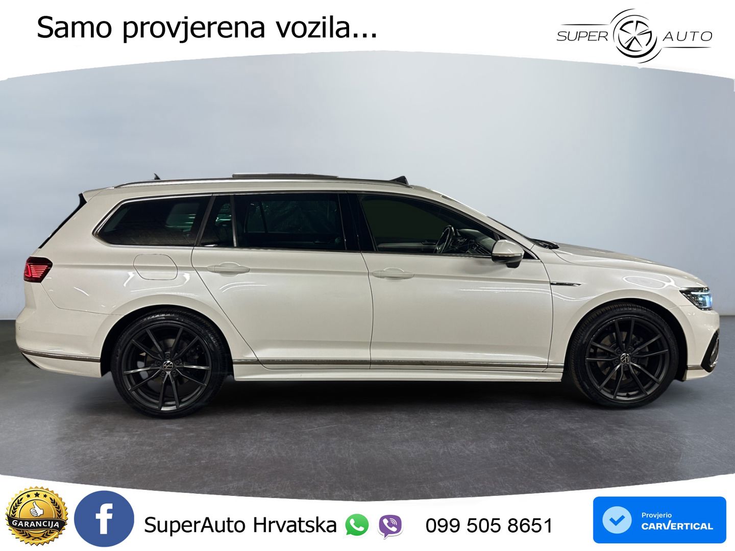 Volkswagen Passat Variant 2.0 TSI (190 KS) DSG R-Line LED+GR SJED+ACC