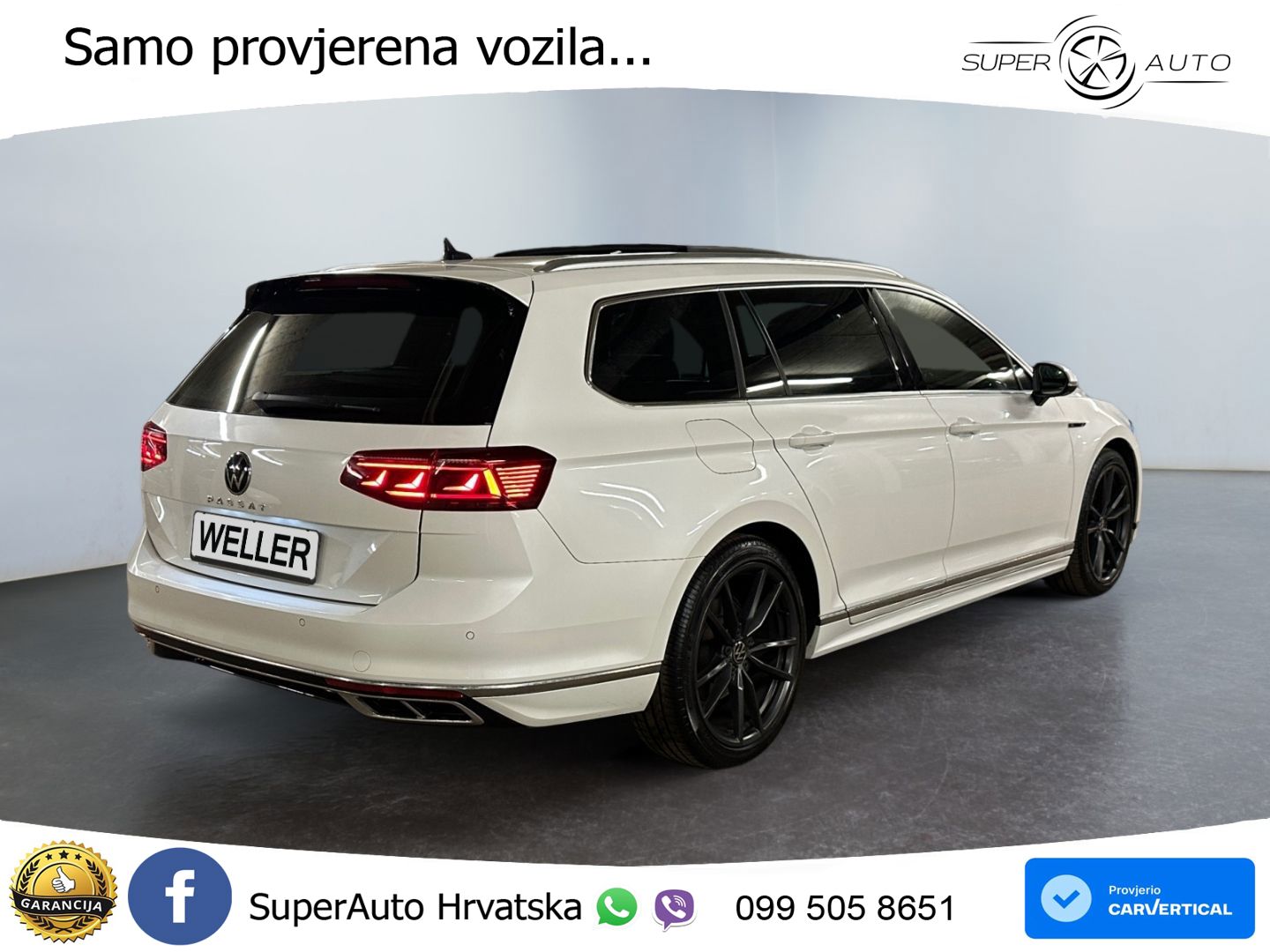 Volkswagen Passat Variant 2.0 TSI (190 KS) DSG R-Line LED+GR SJED+ACC