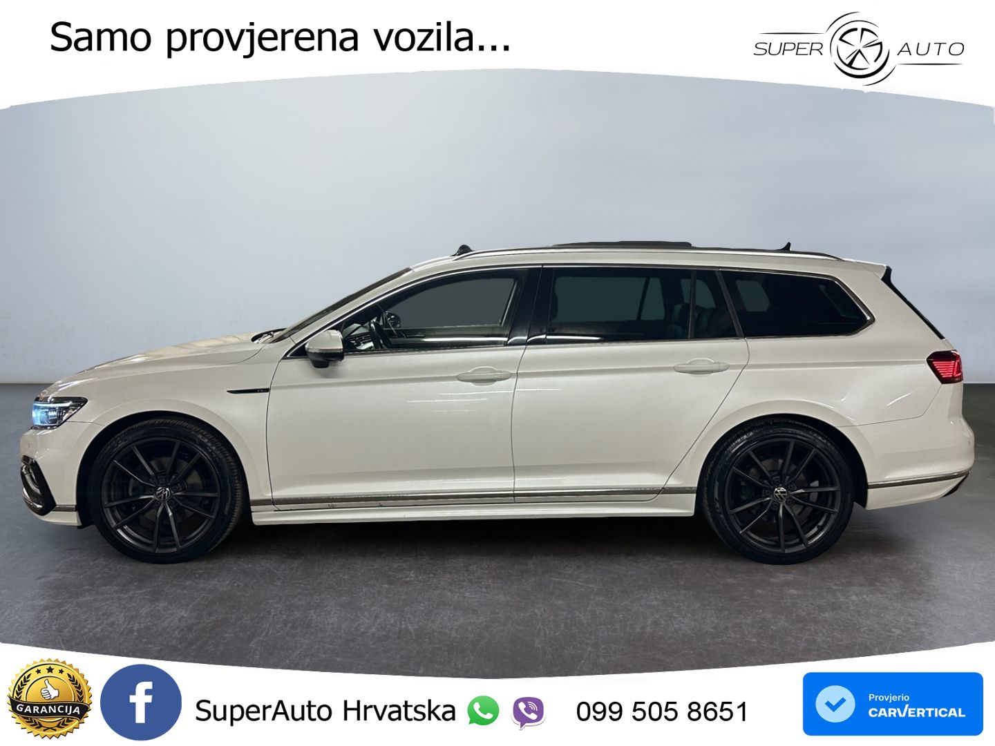 Volkswagen Passat Variant 2.0 TSI (190 KS) DSG R-Line LED+GR SJED+ACC