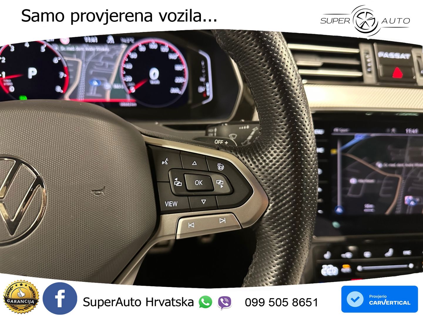 Volkswagen Passat Variant 2.0 TSI (190 KS) DSG R-Line LED+GR SJED+ACC