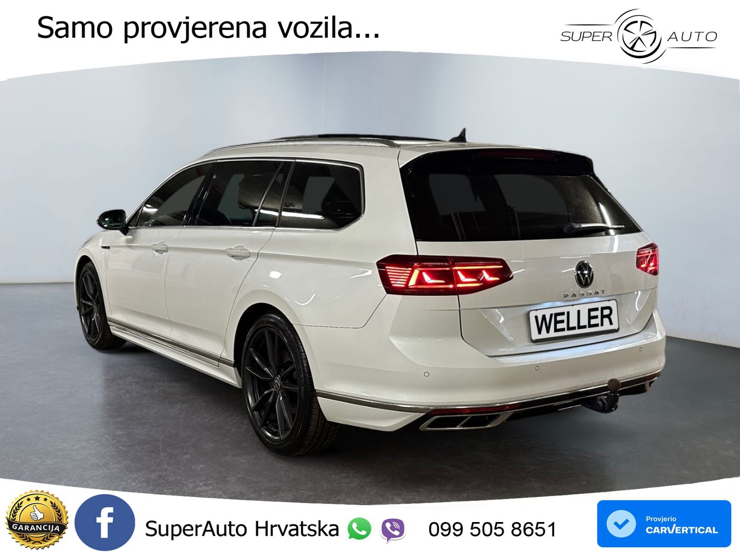 Volkswagen Passat Variant 2.0 TSI (190 KS) DSG R-Line LED+GR SJED+ACC