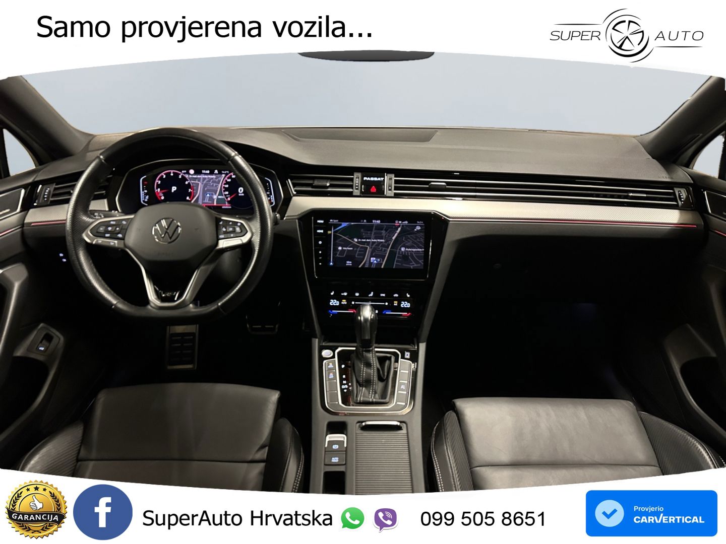 Volkswagen Passat Variant 2.0 TSI (190 KS) DSG R-Line LED+GR SJED+ACC