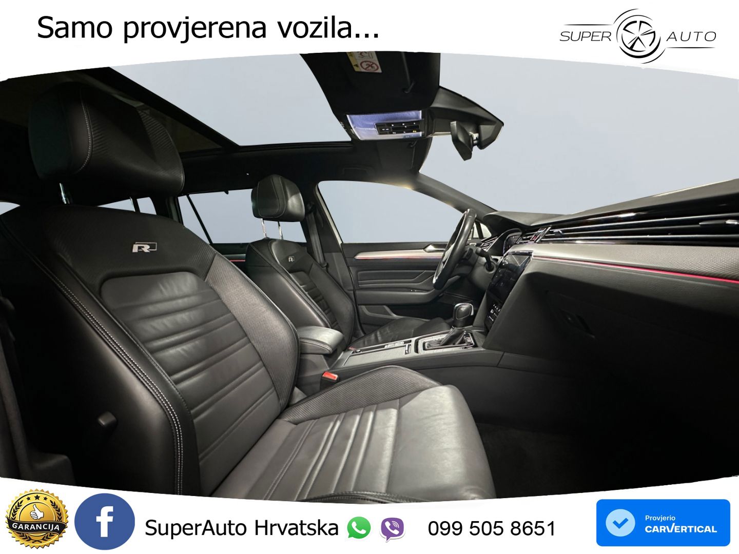 Volkswagen Passat Variant 2.0 TSI (190 KS) DSG R-Line LED+GR SJED+ACC