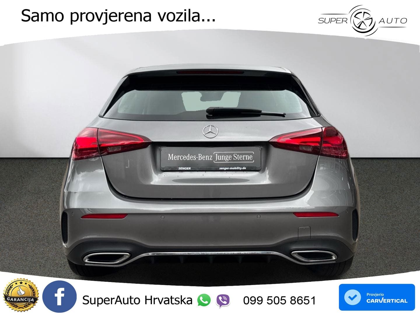 Mercedes-Benz A 200 7G-DCT AMG LED+GR SJED+ACC