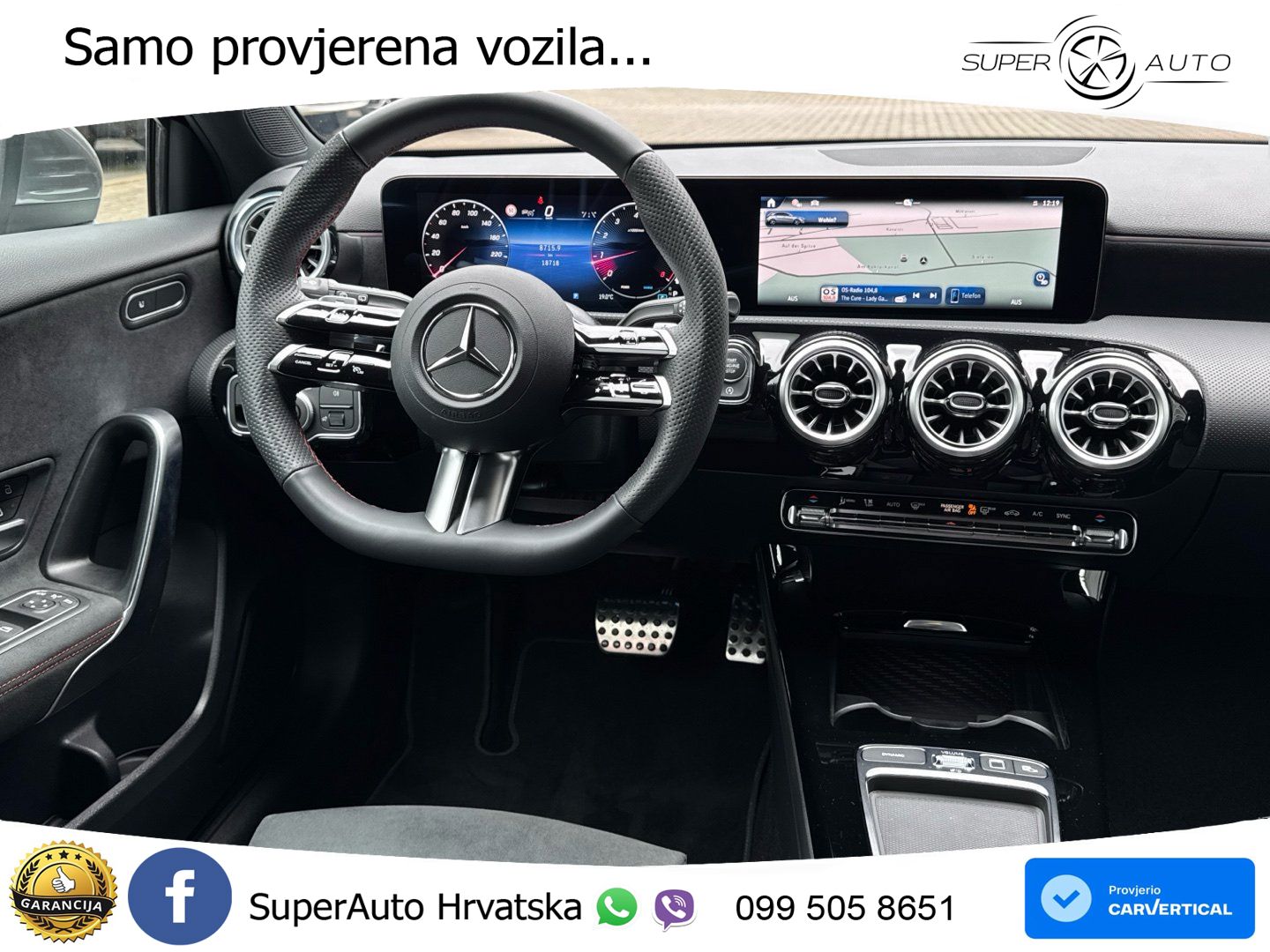 Mercedes-Benz A 200 7G-DCT AMG LED+GR SJED+ACC