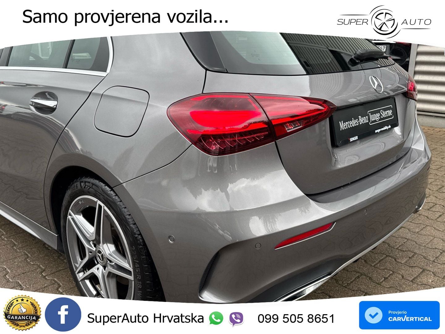 Mercedes-Benz A 200 7G-DCT AMG LED+GR SJED+ACC